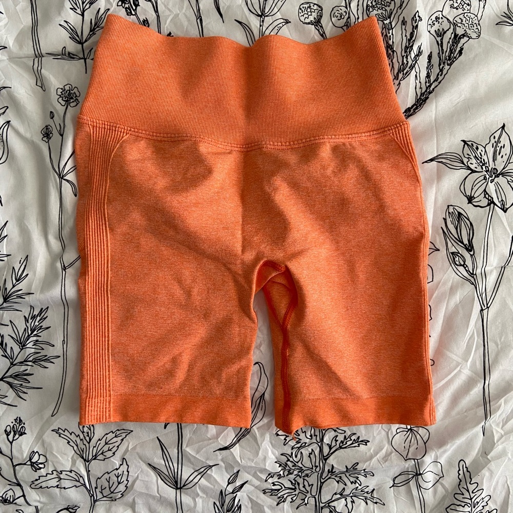 High waisted biker shorts